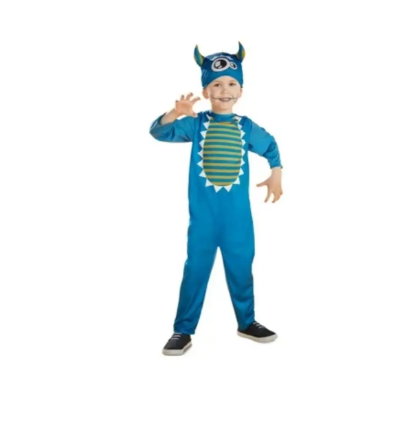 Костюм на Хелловін для хлопчика Монстр синій 2-4 (98-104 см) Київ - фото 2