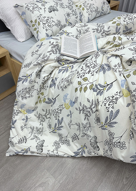 Комплект постельного белья Ранфорс, Decorator Cotton Collection Dainty Полуторный 145х215 с разноцветным принтом (88-121) Киев - изображение 7