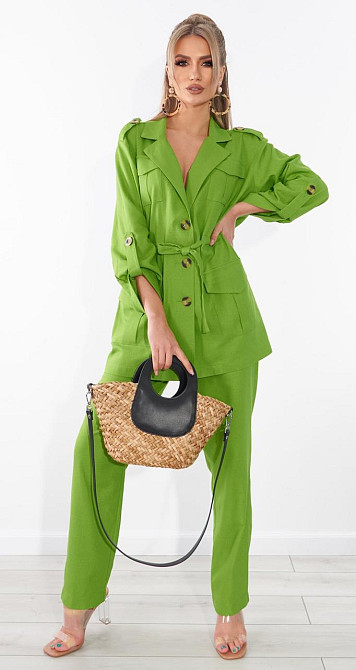 Лляний костюм (42) Київ - фото 2