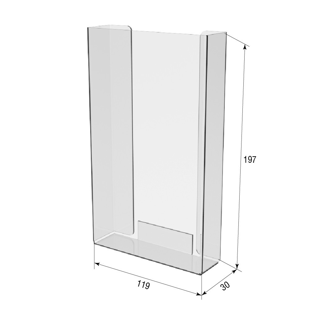 Кишеня буклетниця EKOSTAR 119х197х30 Київ - фото 3