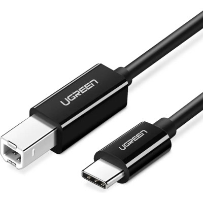 Кабель для принтера USB-C 2.0 to BM 2.0m US241 black Ugreen (50446) Вінниця - фото 1