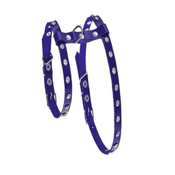 7864 Комплект "ЕЛЕГАНТ" кішка"1 прикрашений стразами Синій Вінниця