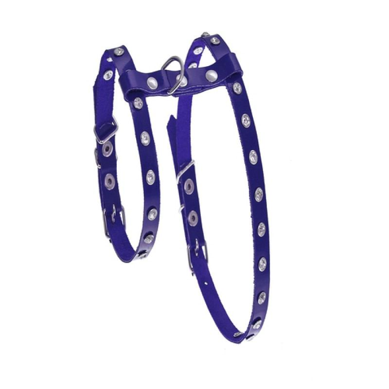 7864 Комплект "ЕЛЕГАНТ" кішка"1 прикрашений стразами Синій Вінниця - фото 1