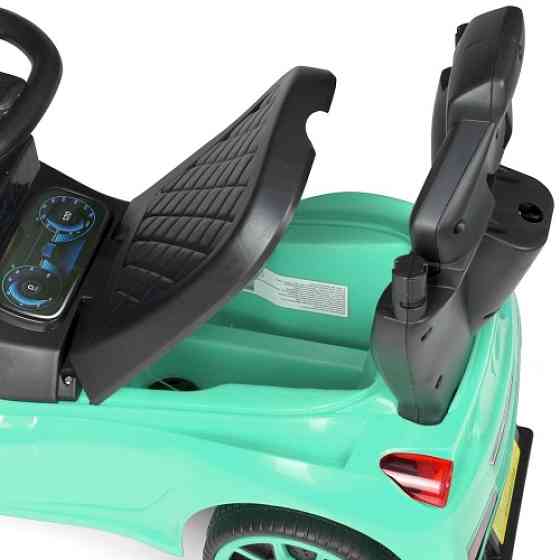 Детская машинка каталка толокар с ручкой SPOKO SP-608 для детей Зеленый Киев