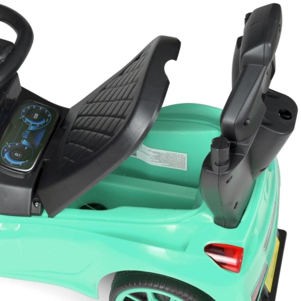 Детская машинка каталка толокар с ручкой SPOKO SP-608 для детей Зеленый Киев - изображение 6