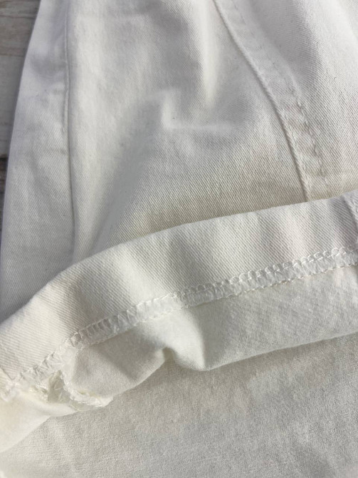 Шорти жіночі A-N 5701 мом на резинке з ременем короткі білі, білий, L, L, 85 см, 112 см Київ - фото 19