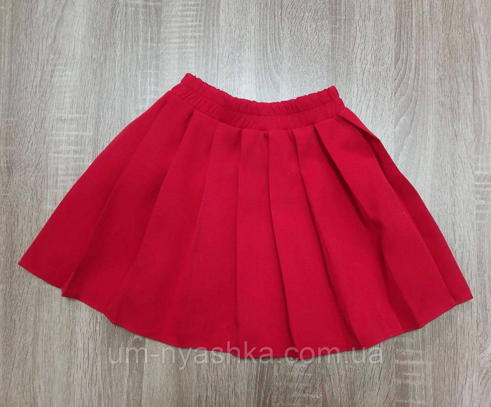 Спідниця теніска червона р.116-152 Кривий Ріг - фото 1