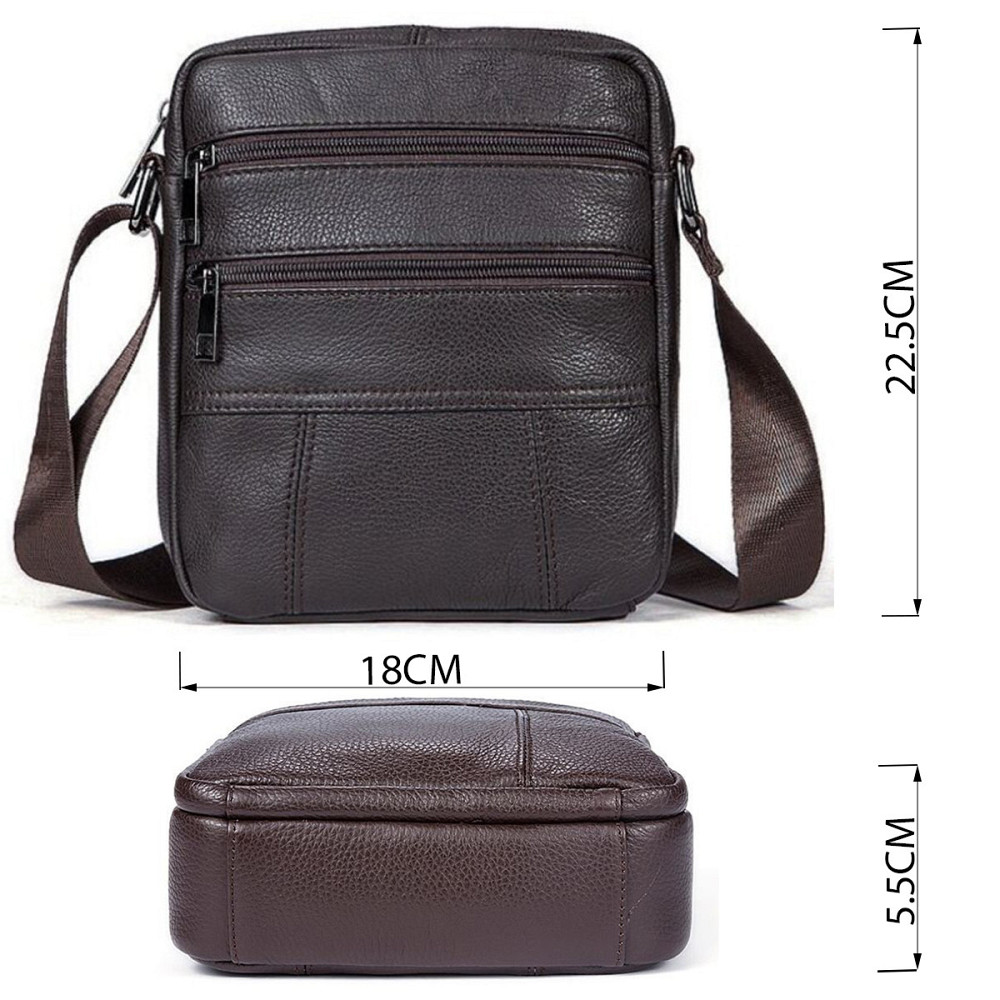 Сумка чоловіча флотар Vintage 14759 Коричнева Київ - фото 4