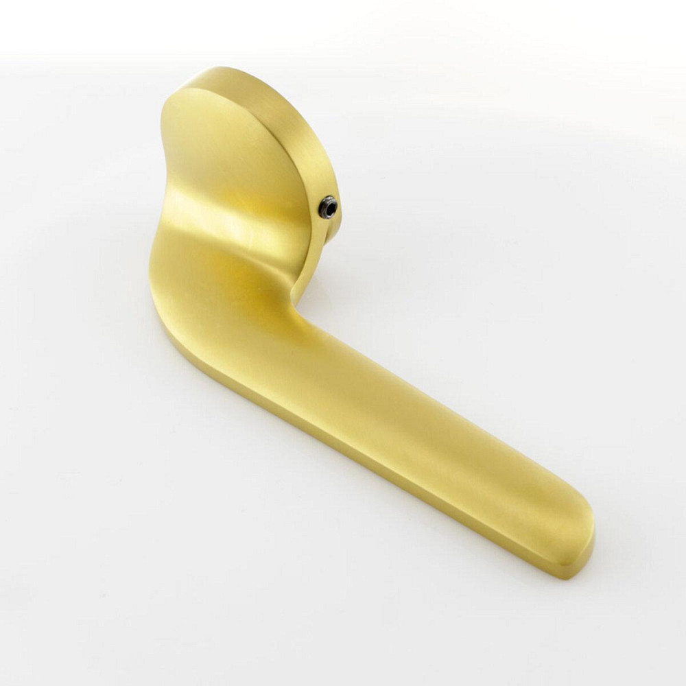 Дверна ручка на розеті M&T Down 147407 TIN-A титан/латунь матова R ф/з Київ - фото 4