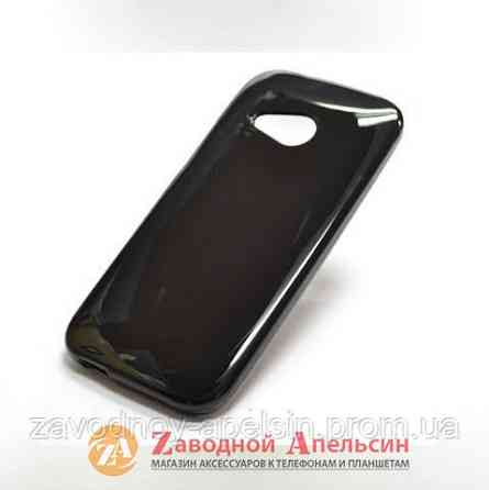 HTC One mini 2 M8 силиконовый чехол Cover black Одесса