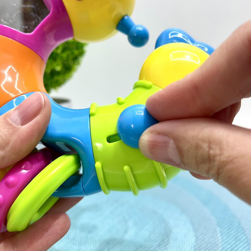 Брязкальце Гусениця-логіка з 6 секцій (9182) Чернігів - фото 6