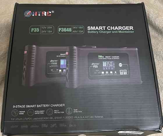 HTRC P35 зарядное устройство 12V 24V LiFePO4 AGM АКБ. Харьков