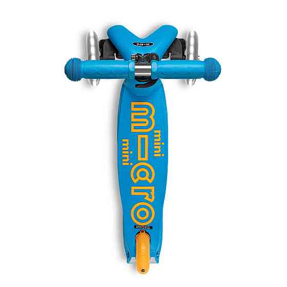Самокат Micro серії Mini Deluxe LED – Блакитний океан Дніпро