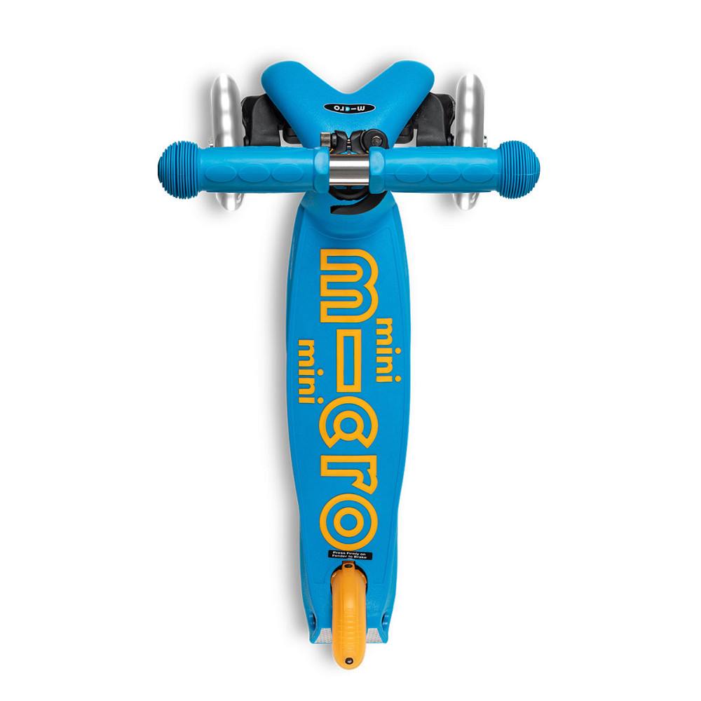 Самокат Micro серії Mini Deluxe LED – Блакитний океан Дніпро - фото 5