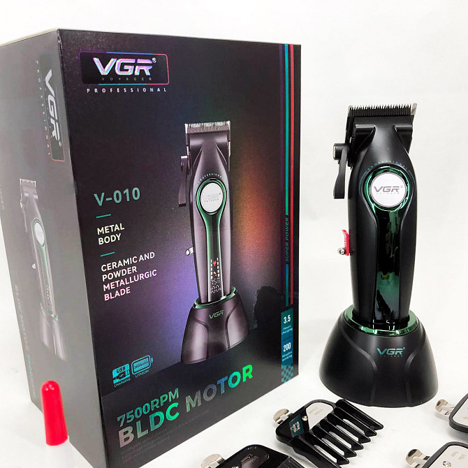 Машинка для стрижки VGR V-010 EA-461 Professional Metal Київ - фото 5