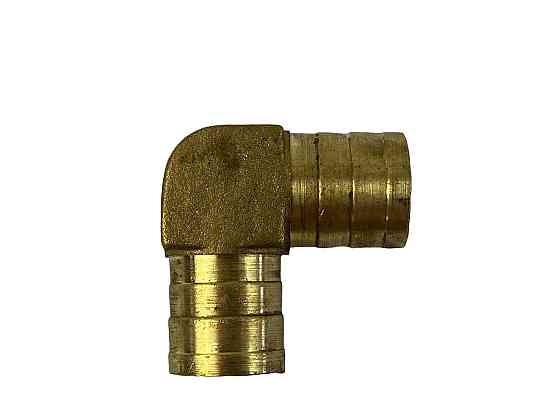 Перехідник шлангів обігрівача (D 20х20) латунь (кут) Мукачево