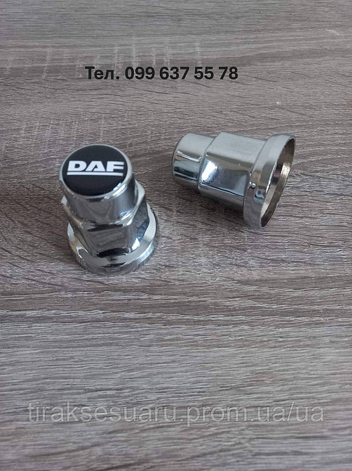Колпачок пластиковый на гайку 32мм DAF никель Колпачок пластиковый 32мм DAF Луцк - изображение 4