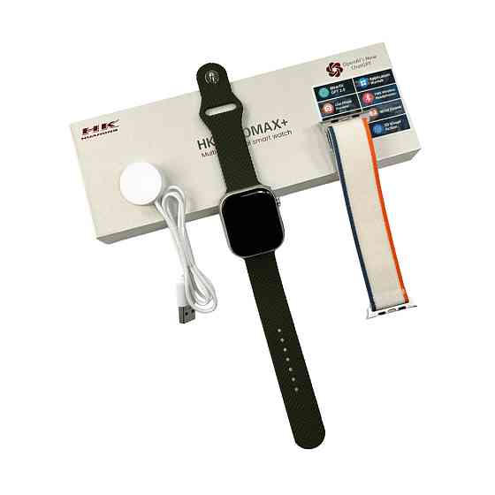 Смарт-годинник HK 9 Pro Max Plus зелёный 45мм Киев