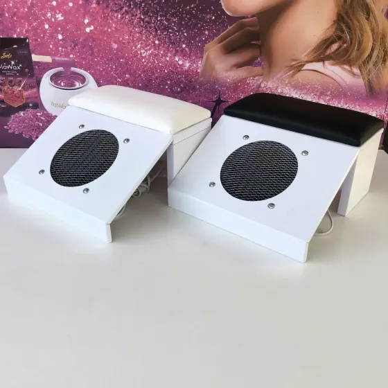 Подставка для маникюра с вытяжкой 100 вт. Черная Киев