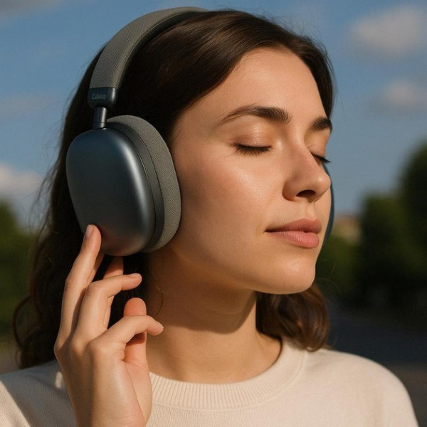 Bluetooth-навушники CELEBRAT MDR A39 з автономністю до 40 годин та швидкою зарядкою за 2 години, бездротові Одеса - фото 4