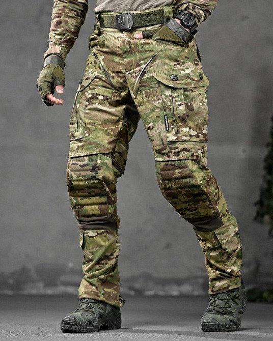 Штурмовые тактические штаны tomahawk tactical мультикам  ВТ6740 Одесса - изображение 12