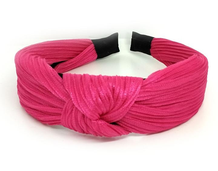 Обруч для волосся чалма малиновий Київ - фото 1