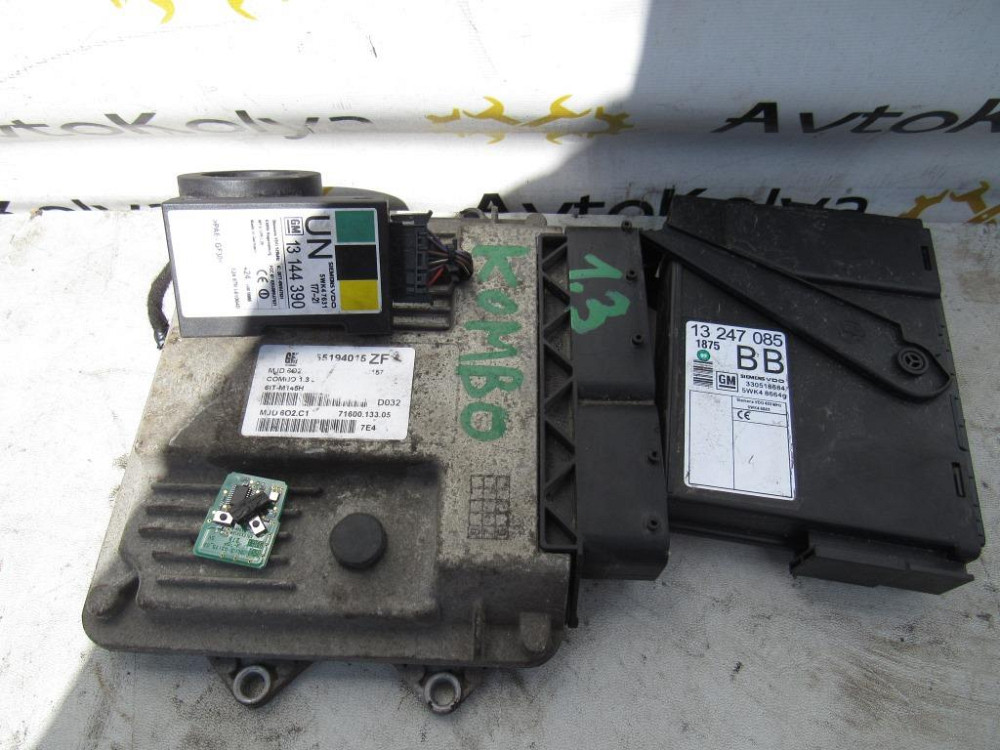 Блок керування двигуном Opel Combo 1.3 JTD 2001-2011 (6IT-M145H) Ковель - фото 1