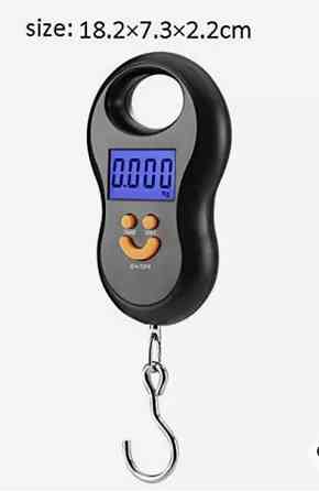 Кантер для кухні, кухонні ваги, діапазон від 10г до 50 кг, працює від батарейок 2 шт ААА (в комплет не входять)) Київ