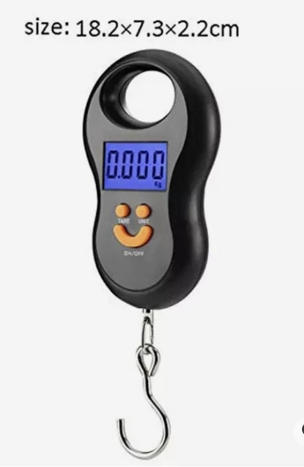 Кантер для кухні, кухонні ваги, діапазон від 10г до 50 кг, працює від батарейок 2 шт ААА (в комплет не входять)) Київ - фото 2