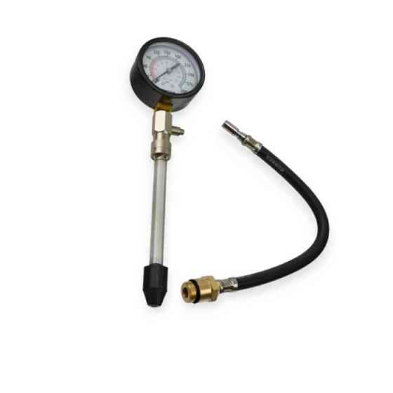 Компрессометр Атм бензин с шлангом, 2 переходника (футляр) Geko 20 Мукачево