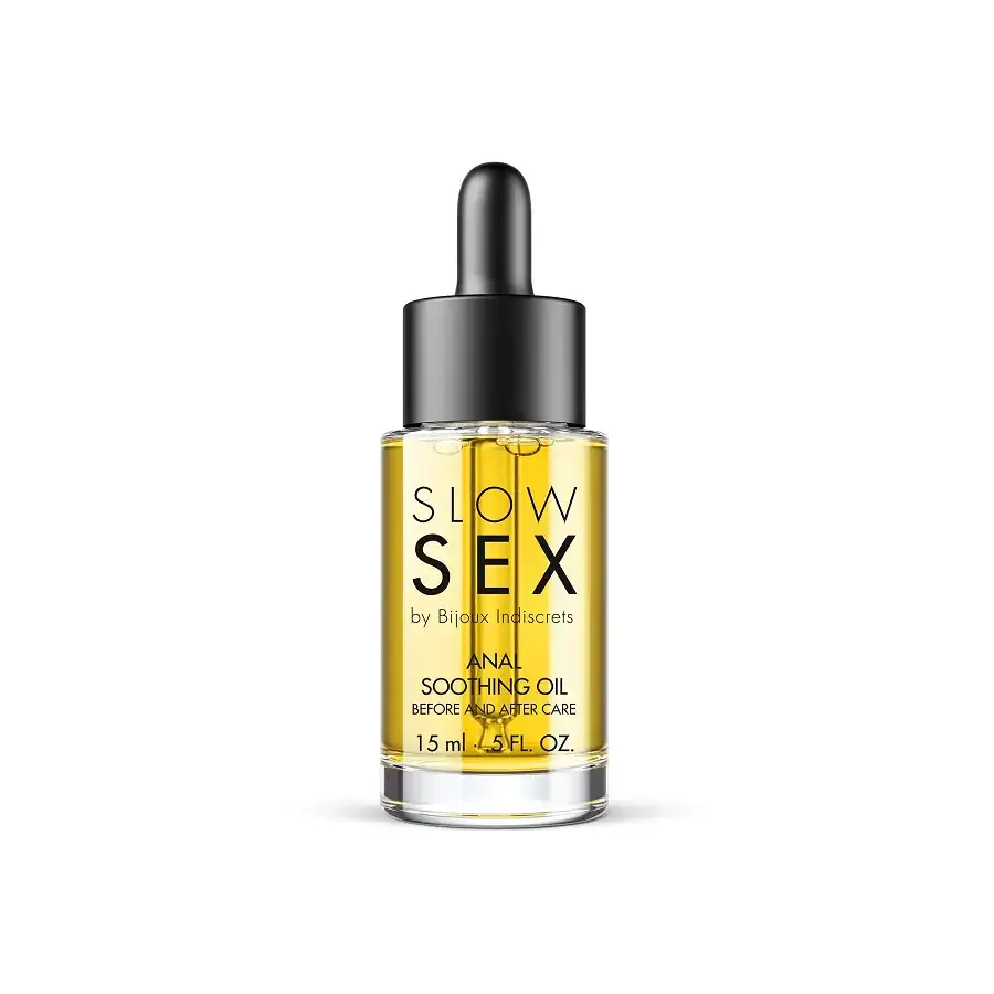 Успокаивающее масло для анального секса Bijoux Indiscrets Slow Sex Anal Soothing Oil Before & After 15 мл Львов - изображение 1