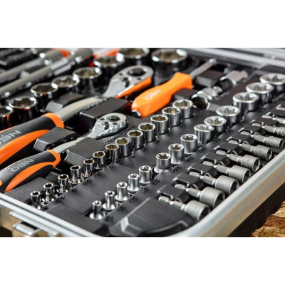 Набор инструментов Neo Tools діелектричних VDE 1000V, 108шт, CrV, кейс (01-310-1) Винница - изображение 4