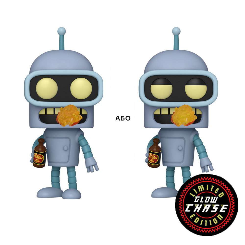 Ігрова фігурка Funko POP! Серії Футурама - Бендер (w/CH(GW)) Дніпро - фото 2