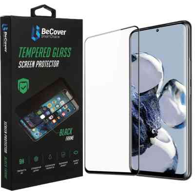 Стекло защитное BeCover Xiaomi 12T / 12T Pro Black (708558) Винница