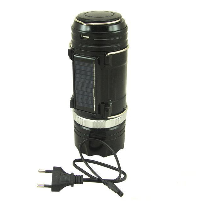 Кемпінгова LED лампа SB-9699 - ліхтарик з сонячною панеллю. Вінниця - фото 3