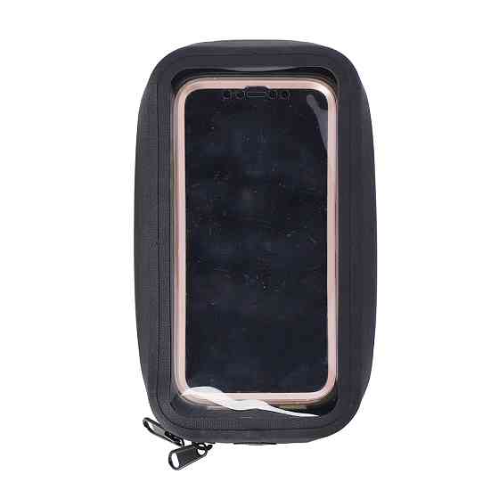 Сумка водонепроницаемая на руль под телефон XLC, 18x9x4см, черная Київ