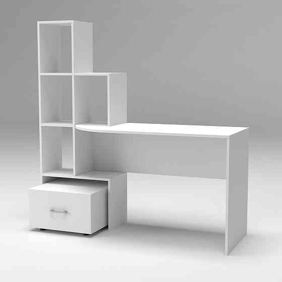 Стіл письмовий СП-1 №2, Білий, 1500/550/1500 Львів