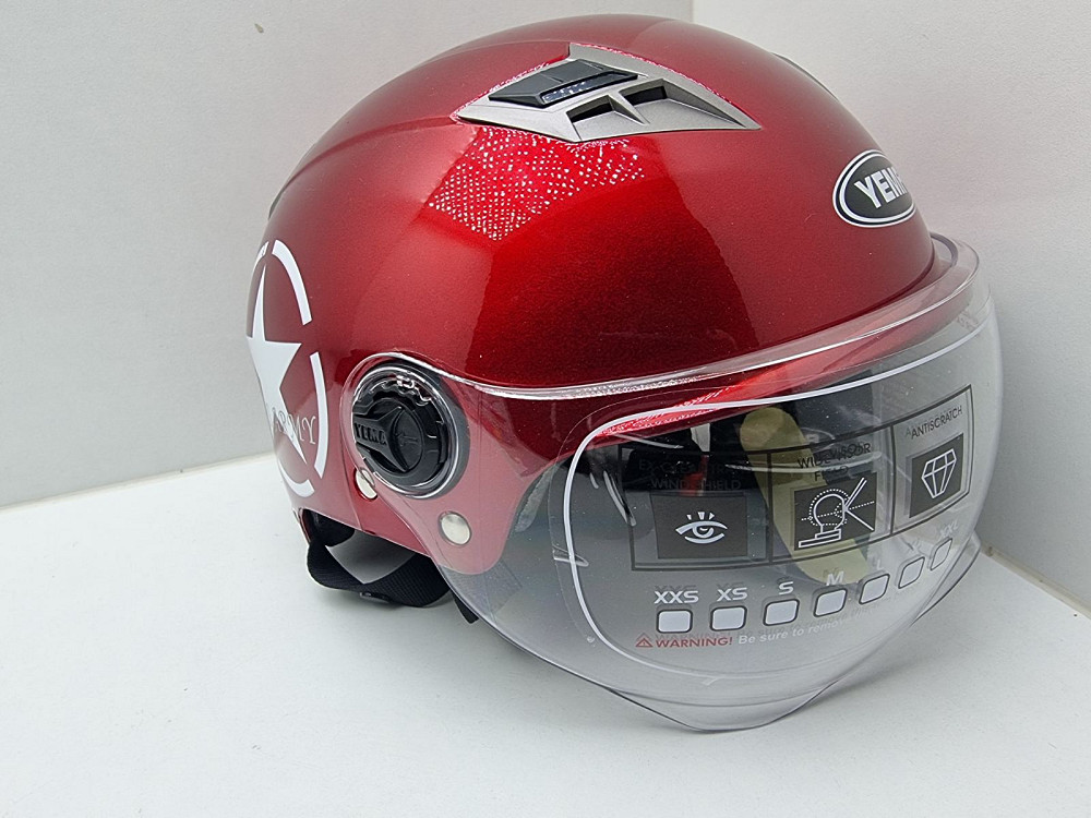 Легкий мотоциклетний шолом YEMA для чоловіків і жінок Луцьк - фото 5