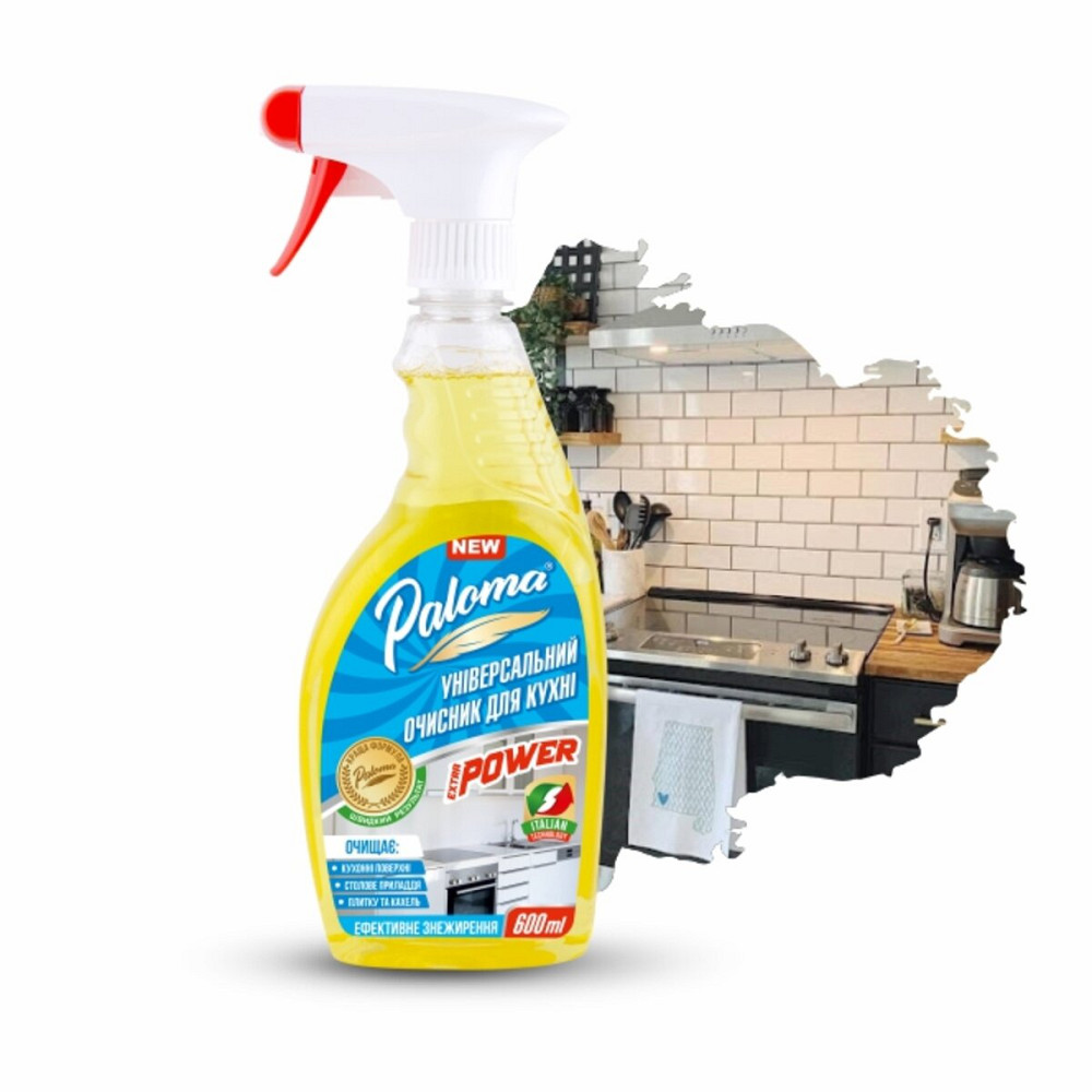 Універсальний очисник для кухні Paloma Extra Power, 600мл Київ - фото 1