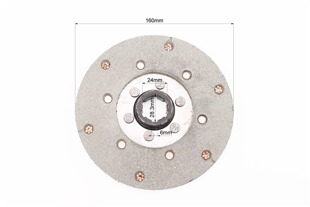 Диск зчеплення фрикційний к-кт 2шт Киев - изображение 2