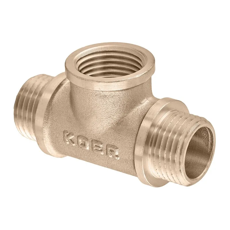 Трійник Koer KF.T06MFM.WN - 1/2" MFM без нікелю (MX1529) Київ - фото 1