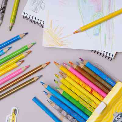 Олівці кольорові Школярик Джамбо Веселка З точилкою 12 кольорів (312118002-UA) Вінниця