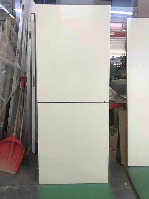 Двері екошпон, Полотно, серія PLATO (PL-21) . Кремовий мат. (МЧ) Київ - фото 2