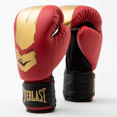 Боксерські рукавички Everlast Prospect Youth Boxing Gloves 925380-70-48 червоний/золотий 8 oz (009283619367) Вінниця - фото 1