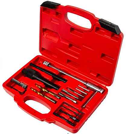 Набір для виймання свічок розжарювання та відновлення різьблення 16 елементів Mar-Pol (M55885) Нововолинськ