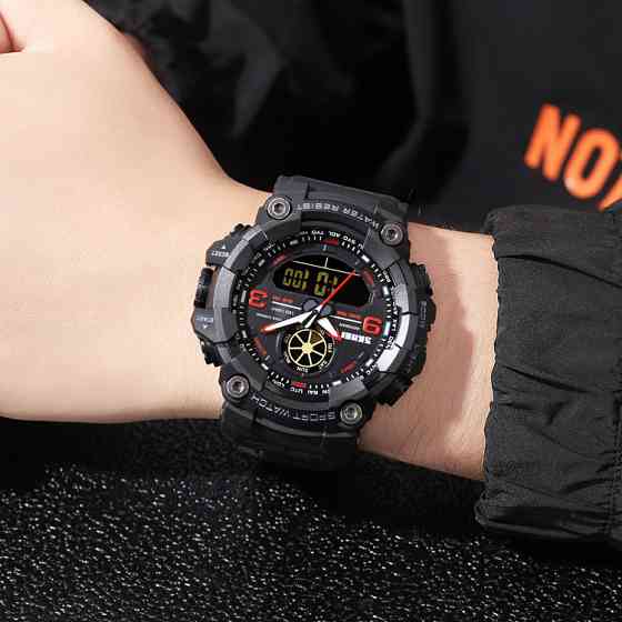 Skmei 1818 Black-Red. SALE SBR Киев