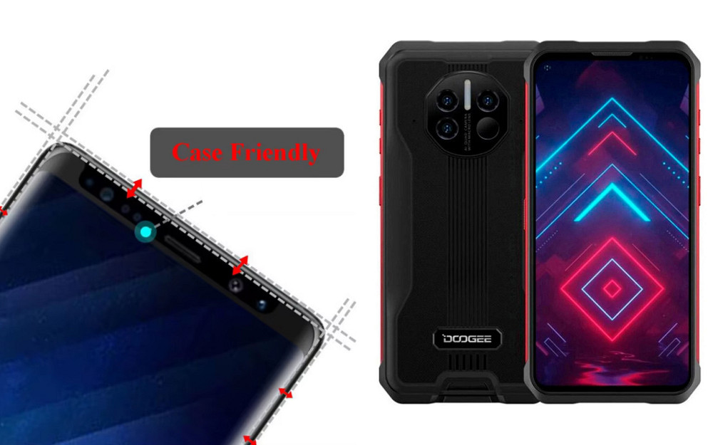 Защитное стекло HyperGlass Pro для Doogee V10, Doogee V11 – максимальная чувствительность и защита Киев - изображение 4