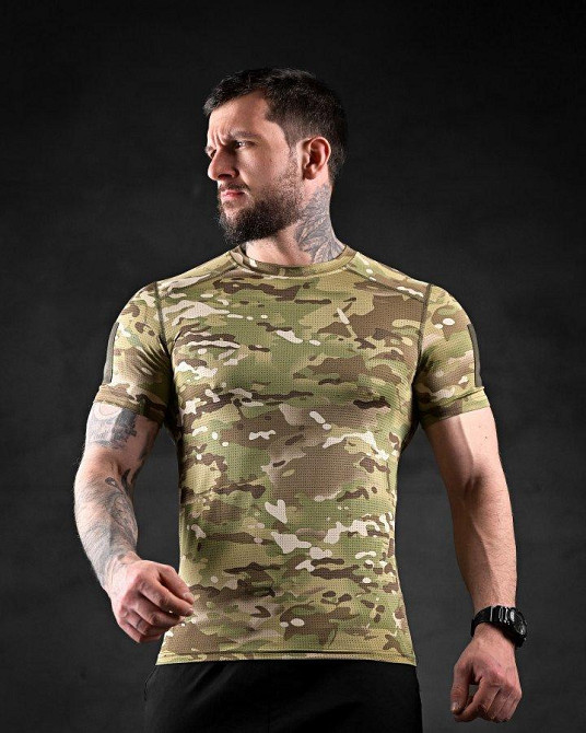 Тактична футболка потоотводящая samuray Cooltuch MTK ВТ1159 Одеса - фото 8