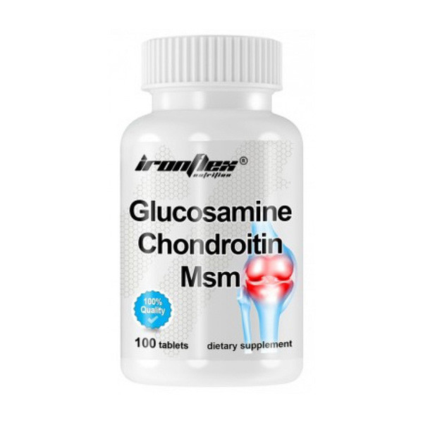 Glucosamine&amp;Chondroitin with MSM (100 tabs) Луцк - изображение 1