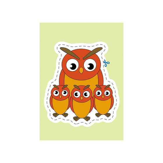 Вирізалки для найменших. Тварини та їх дитинчата КЕНГУРУ 1376004 від 3 років Вінниця